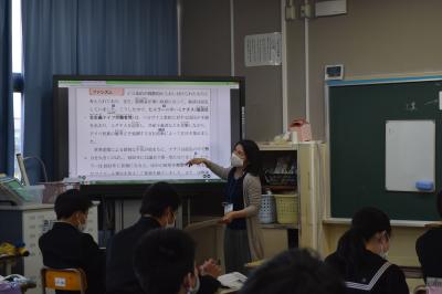 電子黒板の活用 電子黒板の活用