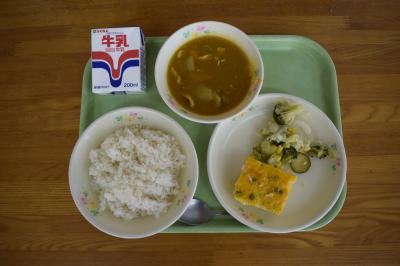 本日の給食 本日の給食