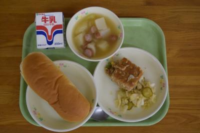 本日の給食 本日の給食