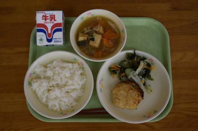 本日の給食