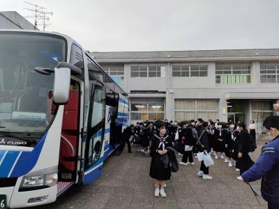 修学旅行出発