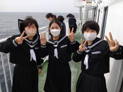 修学旅行フェリー