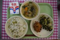 本日の給食 本日の給食